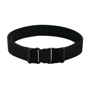 Uncle Mikes Matte Black Leather Gun Belt Size 48/52