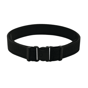 Uncle Mikes Matte Black Leather Gun Belt Size 46/50