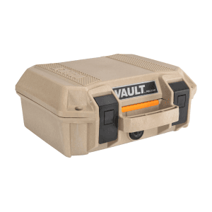Pelican Vault V100 11x8 Small Pistol Case (Tan)