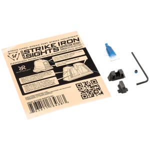 Strike Industries Strike Iron Sights Suppressor Height Black