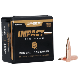 Speer 30 Cal 190gr Impact Polymer Tip 50/Box