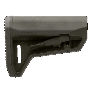 Magpul MAG1242ODG MOE SLM Carbine Stock OD Green Synthetic for MilSpec ARPlatform
