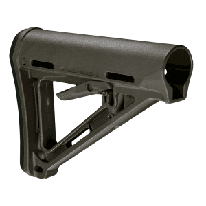 Magpul MAG400ODG MOE Carbine Stock OD Green Synthetic for AR15 M16 M4 with MilSpec Tube (Tube Not Included)