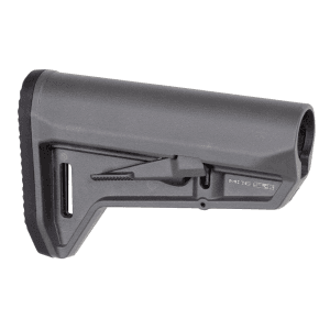 Magpul MAG626GRY MOE SLK Carbine Stock Stealth Gray Synthetic for AR15 M16 M4 with MilSpec Tube (Tube Not Included)
