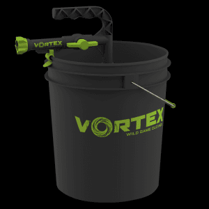 HME Wild Game Cleaner Black/Green with Bucket