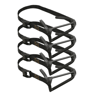 Muddy Micro Stagger Step Black Steel Nylon 4pk