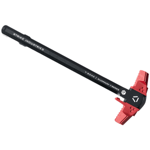 Strike Industries T-Bone Red Charging Handle for AR15