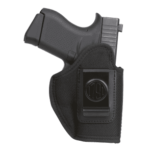 1791 Gunleather Premium Nylon Black Nylon Belt Clip Right Hand 03 PNIWB3BLKR