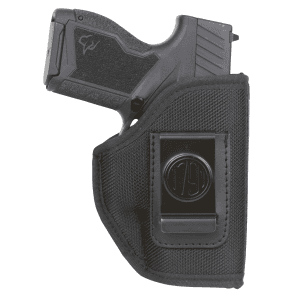 1791 Gunleather Premium Nylon Black Left 01 Belt Clip Ballistic Nylon Holster PNIWB1BLKL