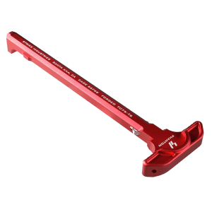 StrikeSimple Latchless Red Anodized Charging Handle
