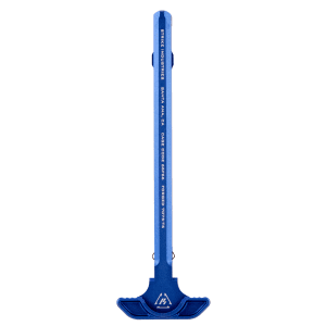 Strike Latchless AR15 Blue Anodized Aluminum Charging Handle