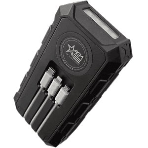 AGM Global Vision Solar Power Bank Black 30000mAh