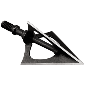 NAP Hellrazor Fixed Blade Broadhead 100 Grain Steel Black 3 Pk