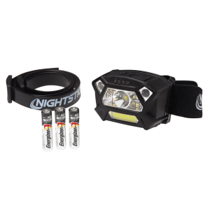 Nightstick DualLight Headlamp Black 320 Lumens Motion Activated