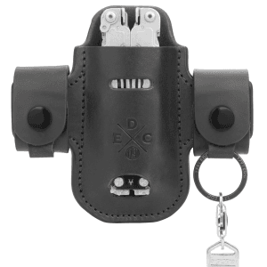1791 Gunleather Edc Ambidextrous Black Leather Belt Loop Holster (Up to 1.50) HDASSLBLKA