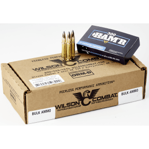 Wilson Combat Centerfire Rifle 300 HAM'R 150 Grain Speer Boat-Tail Soft Point (Box)