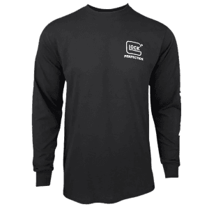 Glock Perfection Men's Long Sleeve T-Shirt  Size Medium (Black)