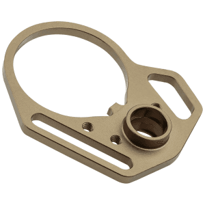 Strike Industries ARULMFEPACNFDE QD End Plate QD End Plate with Hook Attachments AntiRotation Castle Nut Flat Dark Earth Finish