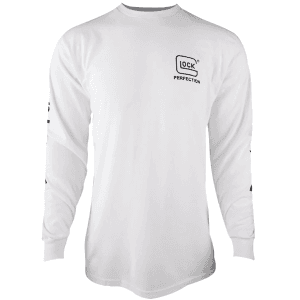 Glock Perfection Men's Long Sleeve T-Shirt  Size 3XL (White)