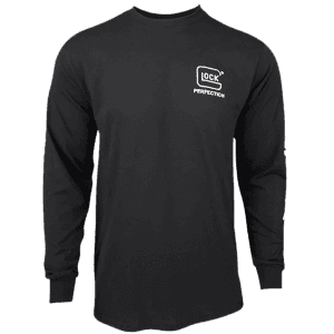Glock Perfection Men's Long Sleeve T-Shirt  Size Large (Black)