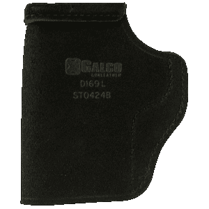 Galco Stow-n-go Black Leather Plain Finish Right Hand 1911 Pistol Belt Clip Holster STO424B