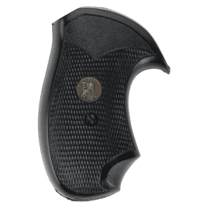 Pachmayr Compact Black Rubber Grip for SW J Frame