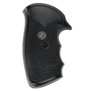 Pachmayr Black Checkered Rubber Gripper Grip for SW KL Frame