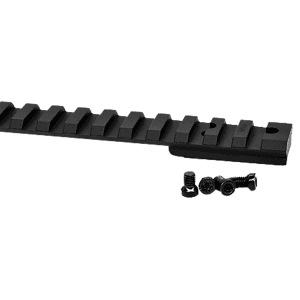 Warne Savage Black Anodized Short Action Vapor Picatinny Rail 20 MOA