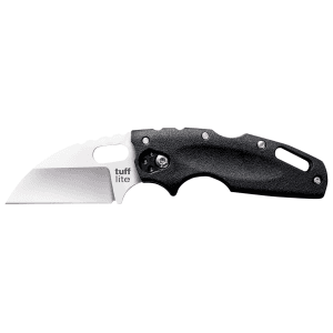 Cold Steel Tuff Lite 2.5 Sheepsfoot AUS-8A SS Black Handle