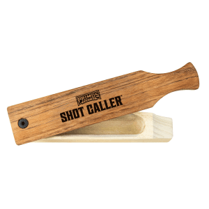 Primos Shot Caller Double Sided Turkey Call Box (Brown)