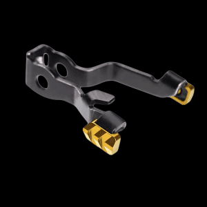 Tyrant CNC Extended Slide Release Gold 9mm Glock Gen5 6061 Aluminum