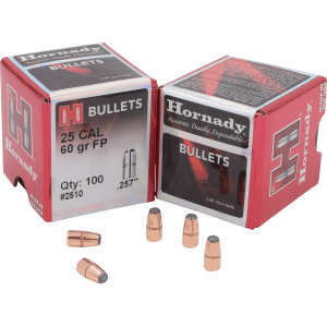 Hornady 25 Cal .257 60 Gr Fp