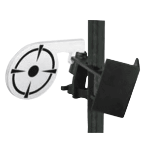 Birchwood Casey Texas Star Plinking Target Black/White Steel