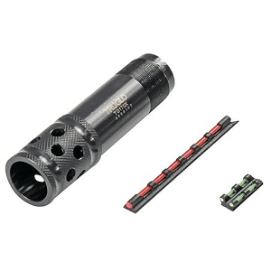 Truglo 12GA Turkey Choke Tube Sight Combo Black Steel