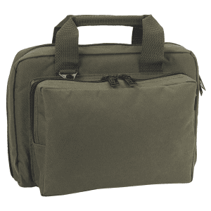 US PeaceKeeper OD Green Double Zipper Pistol Range Bag P21106
