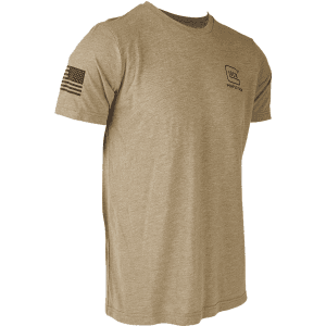 Glock Men's 2nd Amendement Logo T-Shirt  Size 3XL (Olive)