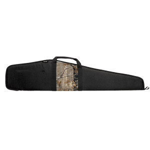 Bulldog Realtree AP Panel Nylon Scoped Rifle Case - 48 Smooth Black Waterproof Gun Bag BD210