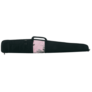 Bulldog Floatable Black with Pink Camo Panel 52 Shotgun Case BD215