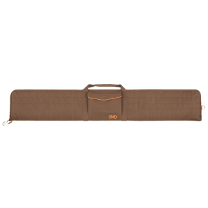 Allen Foam-Lined Lockable Brown Polyester Shotgun Gun Case with Zipper Hardware 1104-52