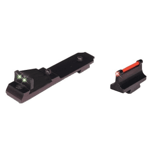 TruGlo Lever Action Rifle Sights Black Fiber Optic Set