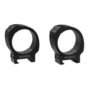 Wheeler 30mm Low Bi-weaver Rings  Black