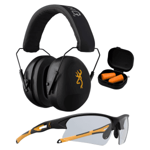 Browning Range Kit 27 dB Earmuff Orange-Black