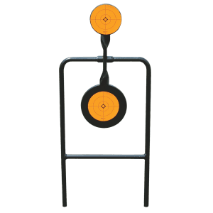 Caldwell Plink n' Swing Double Spin Steel Impact Targets (Black/Orange)
