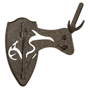 Realtree Little Hooker Graphite Black Skull Mount