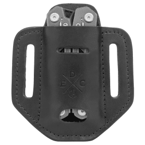 1791 Gunleather Edc Ambidextrous Black Leather Belt Slide Holster HDESSLBLKA