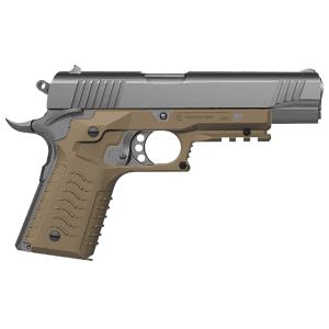 Recover Tactical CC3H02 Grip Rail System Tan Polymer Picatinny for Standard Frame 1911