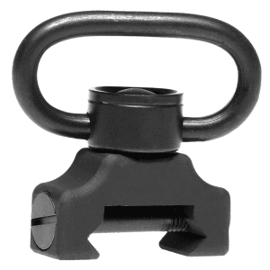 Troy Industries QD360 Black Steel Rail Mount with Swivel