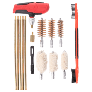 Birchwood Casey Universal Shotgun Cleaning Kit 17 Pieces Black Red