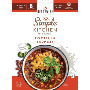 ReadyWise Simple Kitchen Tortilla Soup 8 Servings  6 Pack
