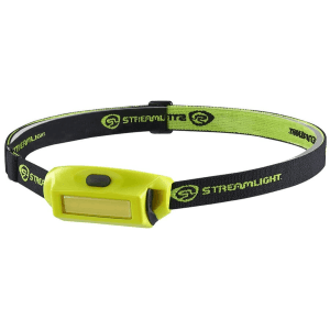 Streamlight 61714 Bandit Pro Rechargeable LED Headlamp  180 Lumen (Black/Yellow)
